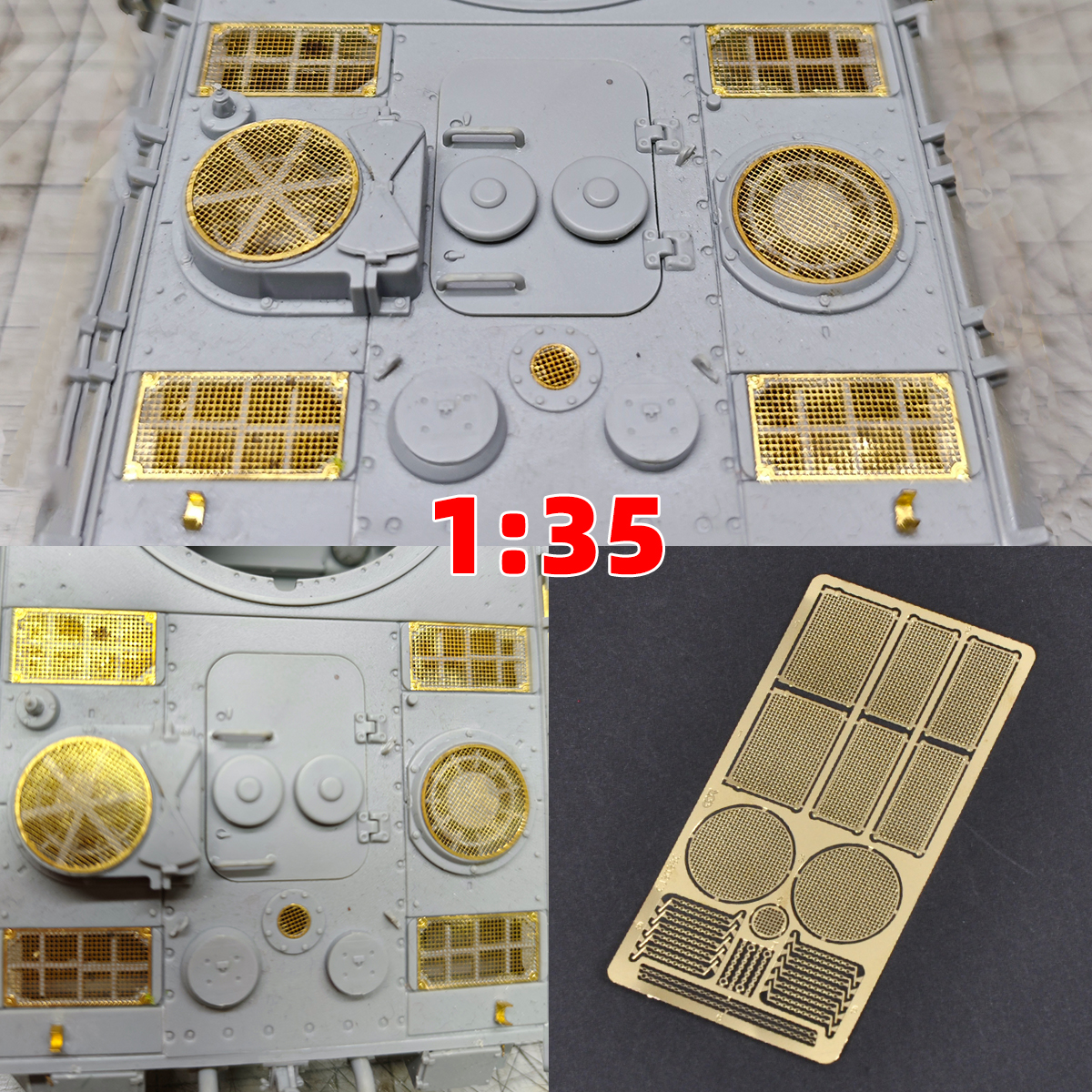 Model Kit History - 1/35 photo eatch Scale model kit
