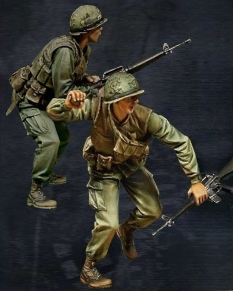 Model Kit History - 1/35 Scale Diecast Resin Figure Model