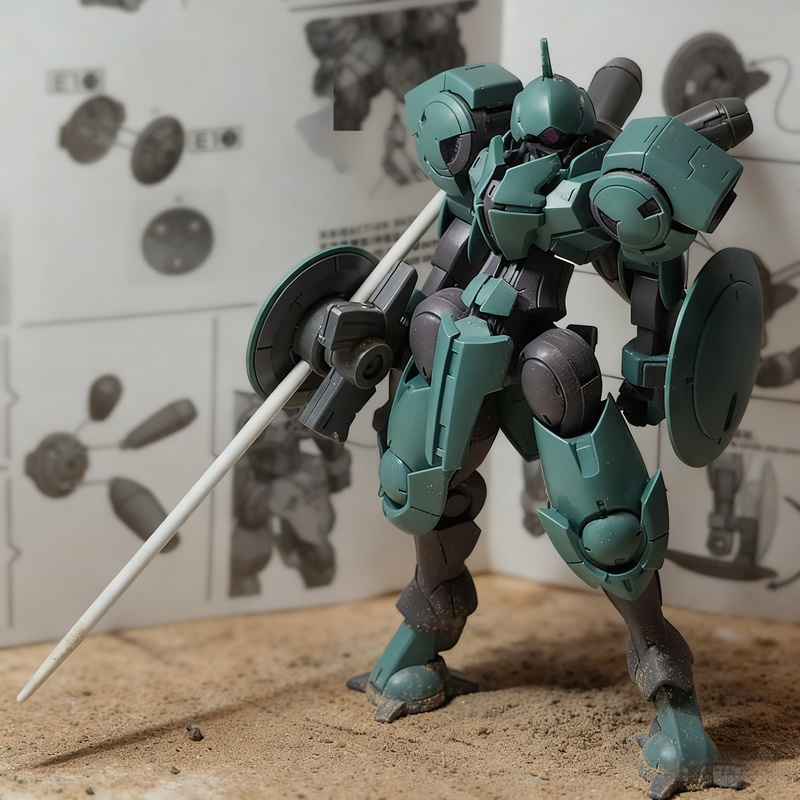 Model Kit Valkyrie - HG 1/144 HEINDREE CFP-010 The Witch