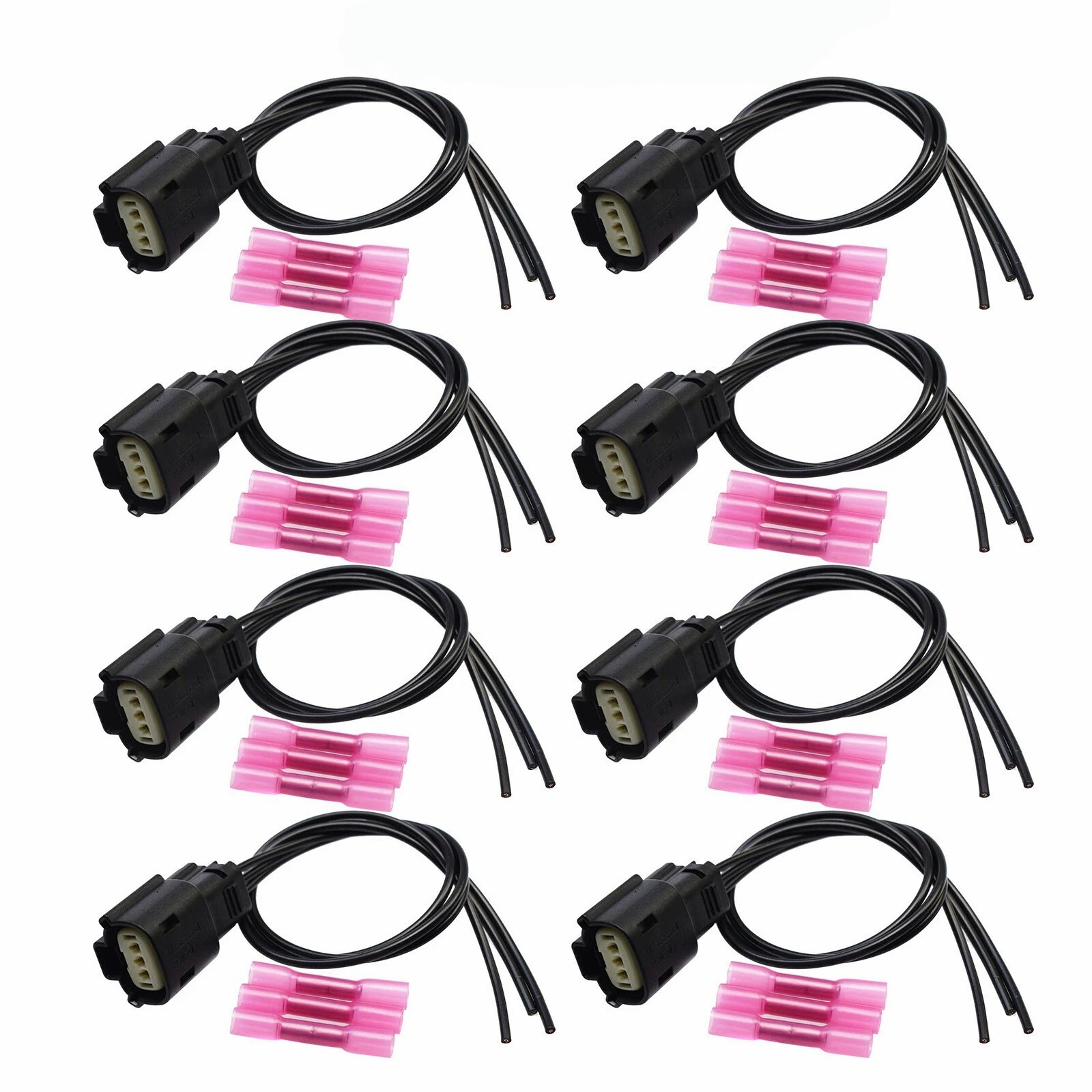 Model Kit V8 - 8PCS Ignition Coil Connector Kit Cable