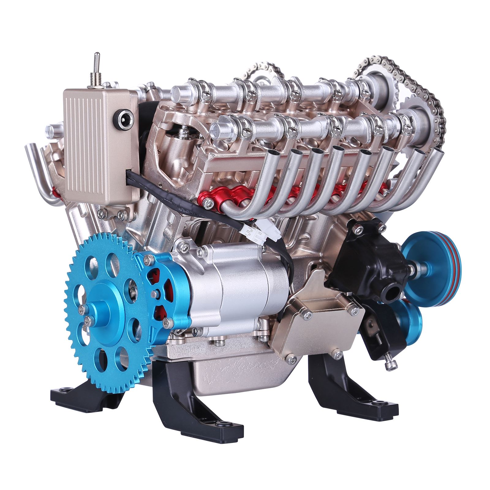 Model Kit V8 - 500+Pcs DIY V8 Engine Model Metal