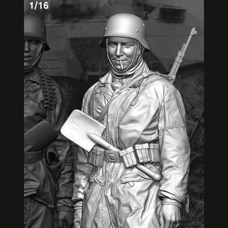 Model Kit History - 1/16 Scale Die Cast Resin Model