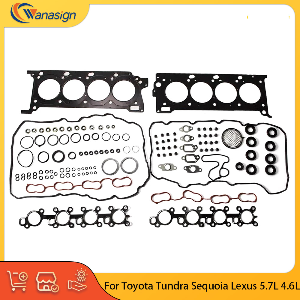 Model Kit V8 - Engine Parts Cylinder Gasket Set Fit