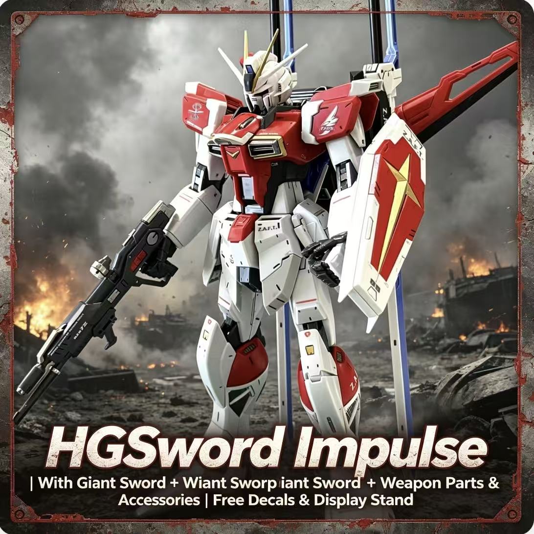 Model Kit Non Gundam - 21 HG GAOGAO Sword Impulse Mecha