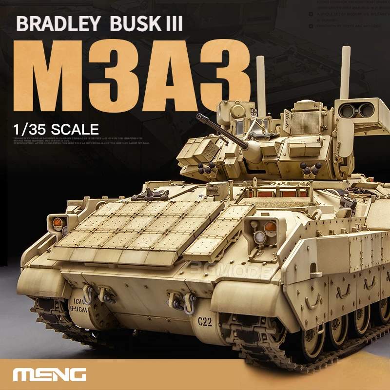 Model Kit History - MENG assembled tank model kit SS-006