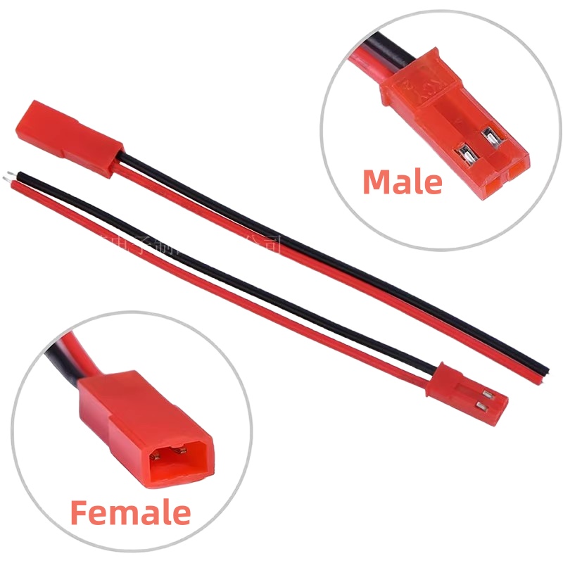 Model Kit Aircraft - 20pcs 10 Pairs JST 2P Connector