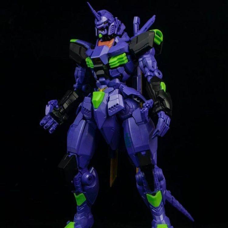Model Kit Eva - Black Horse Mecha Steel Pula Gunzilla