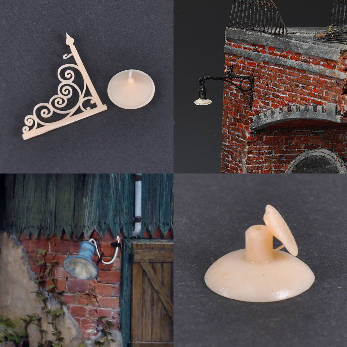 Model Kit History - Assembly street lamp streetlight lamps Building