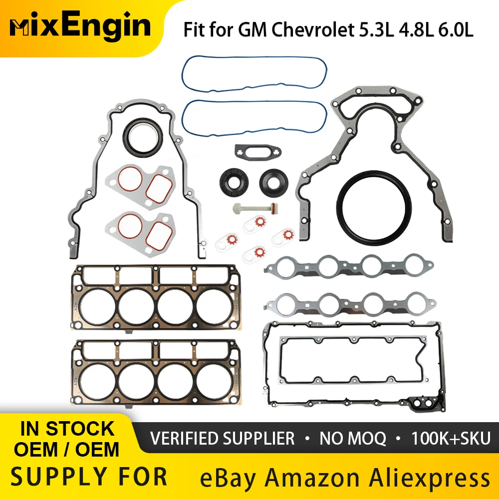 Model Kit V8 - Engine Full Gasket Set Fit 5.3