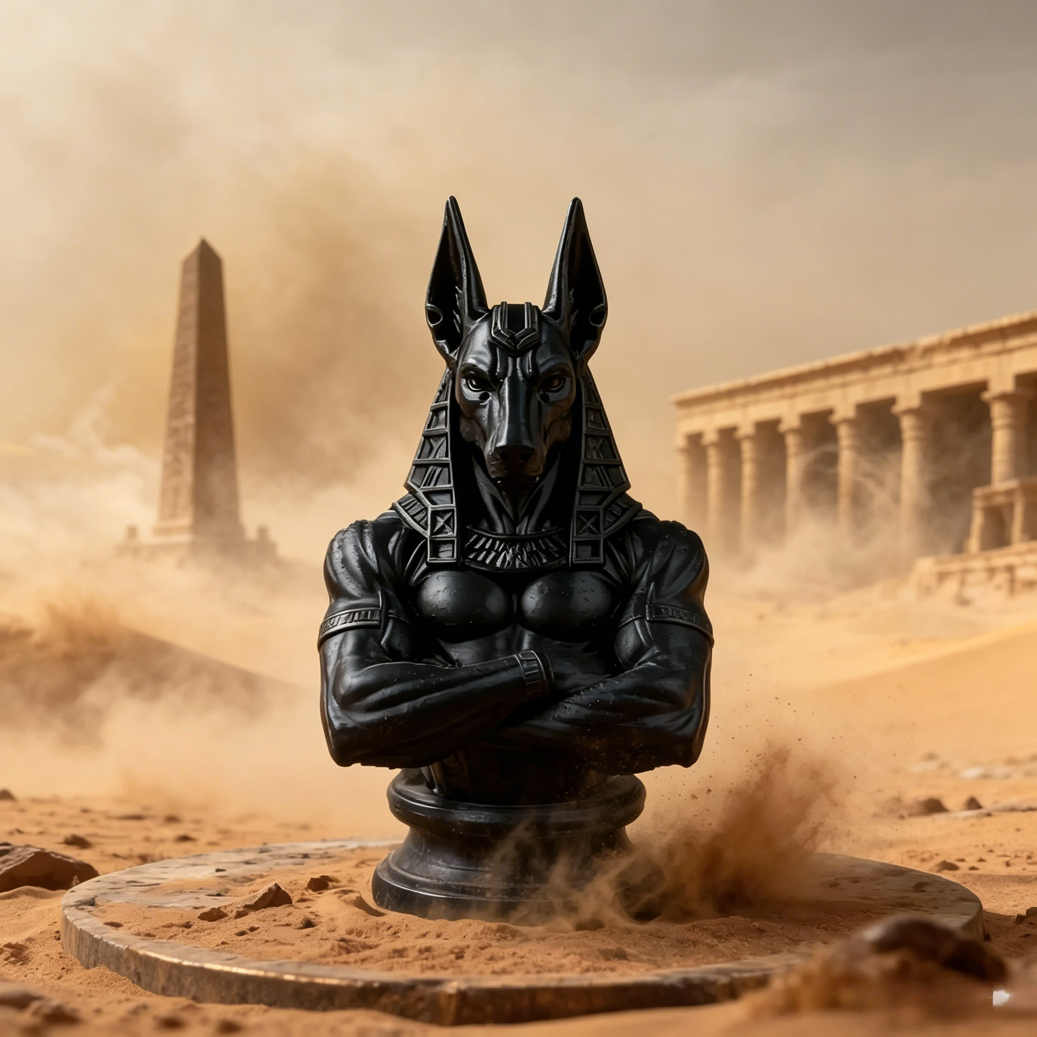 Anubis Bust Figurine 3D Printe - Model Kit Anubis recensione e prezzo