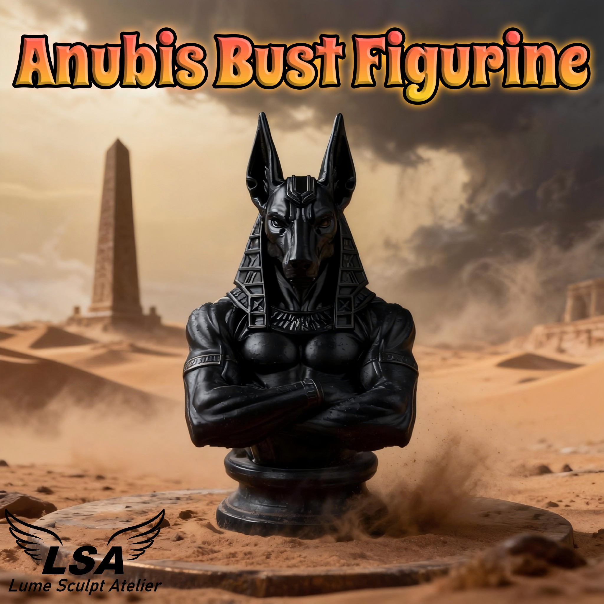 Anubis Bust Figurine 3D Printe - Model Kit Anubis recensione e prezzo