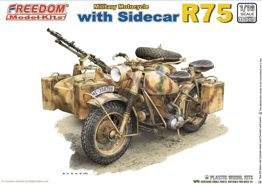 Freedom F16005 1/35 Scale  R75 - Model Kit History recensione e prezzo