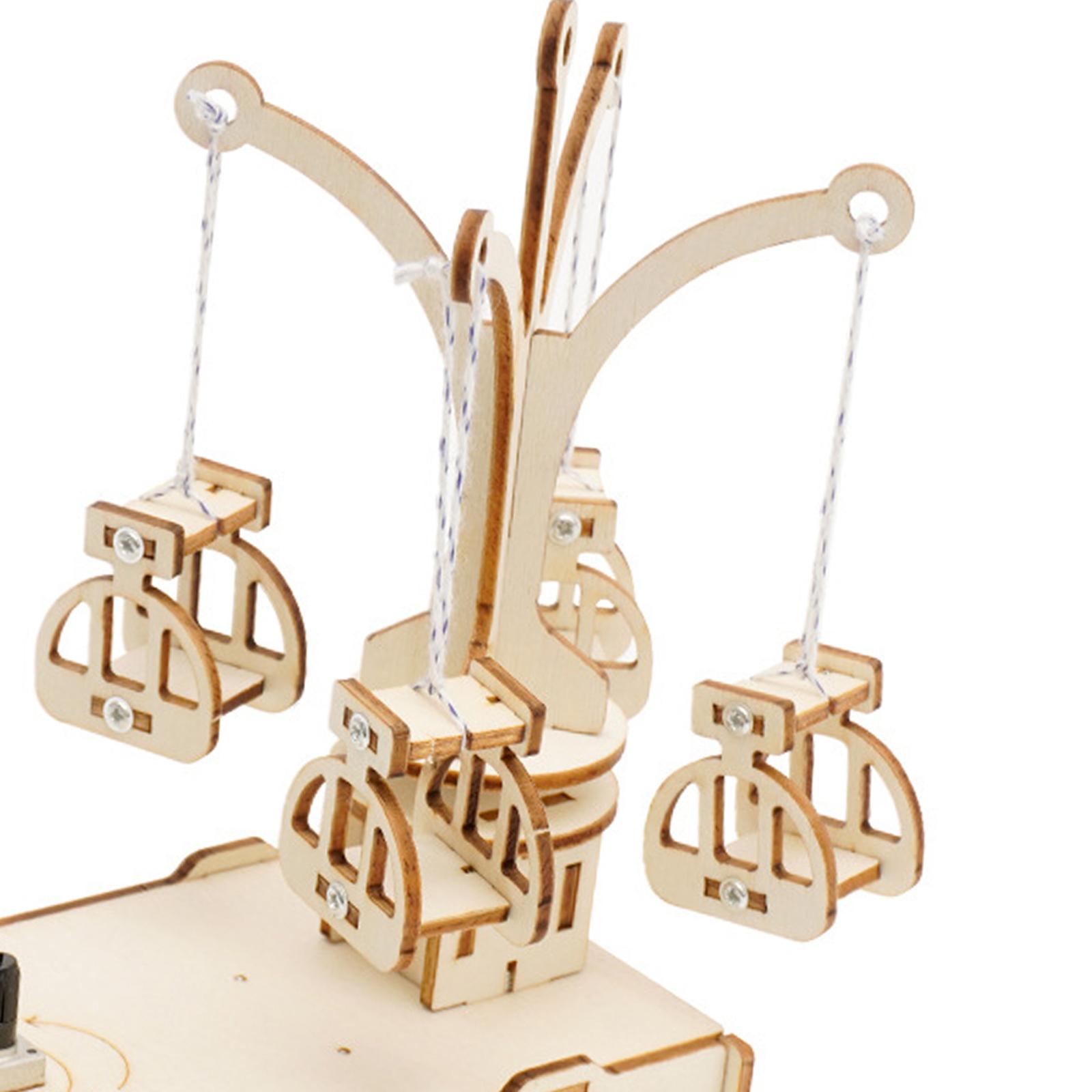 Wooden Revolving Chair Model D - Model Kit Revolver recensione e prezzo