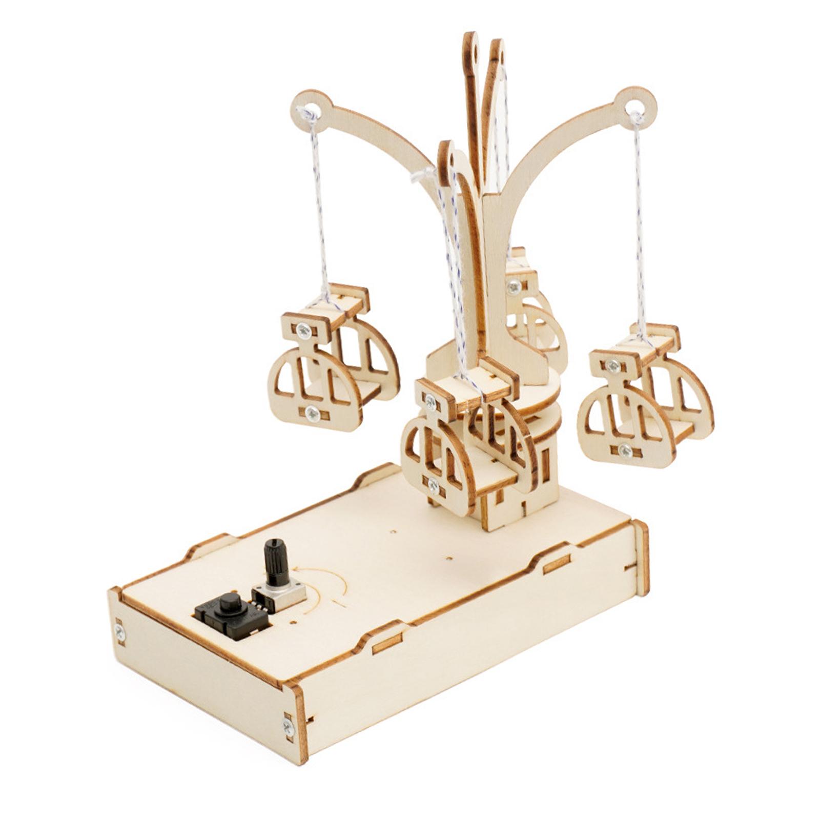 Wooden Revolving Chair Model D - Model Kit Revolver recensione e prezzo