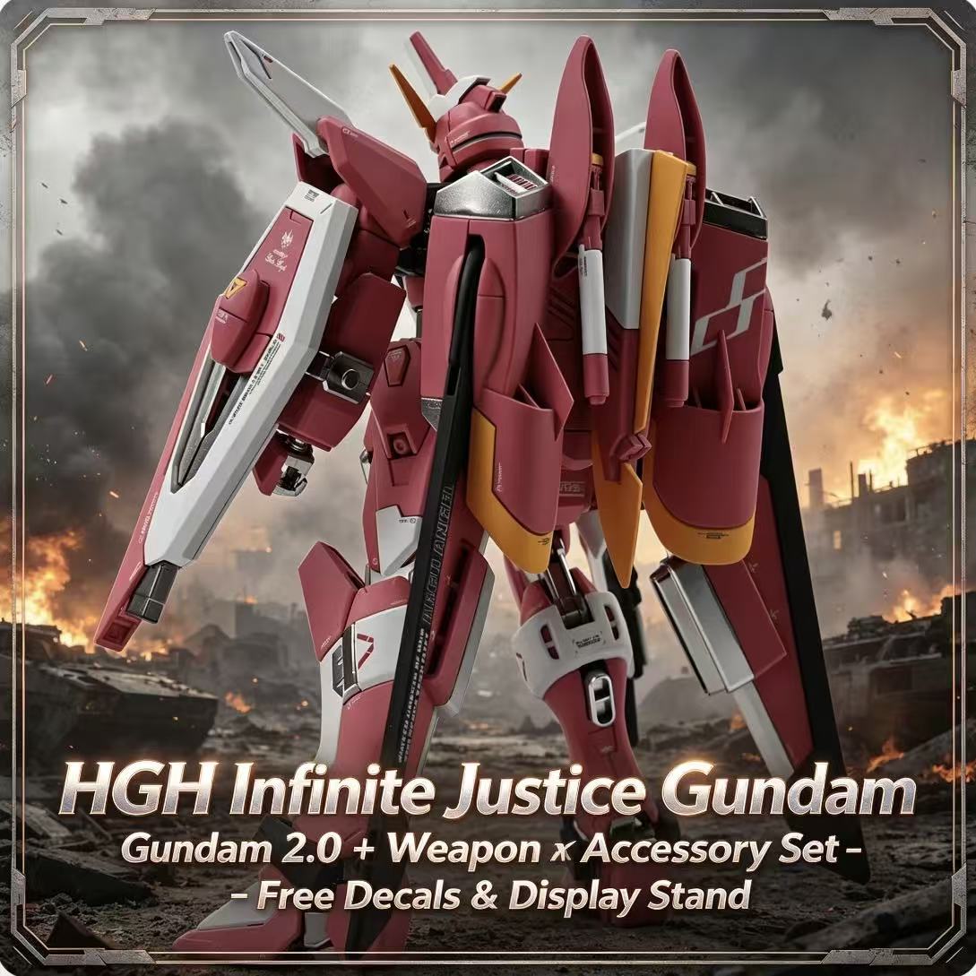 231 HG 1/144 Infinite Justice  - Model Kit Non Gundam recensione e prezzo