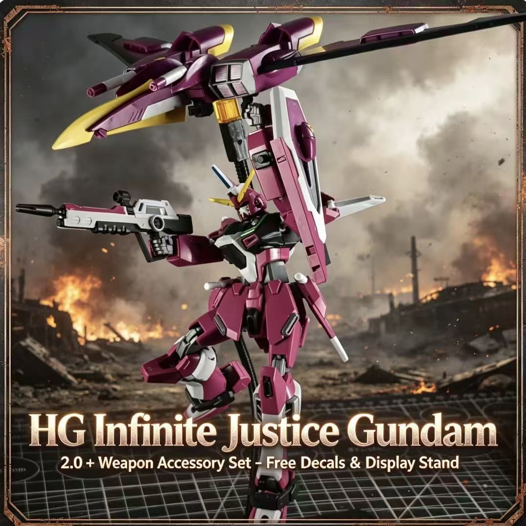 231 HG 1/144 Infinite Justice  - Model Kit Non Gundam recensione e prezzo