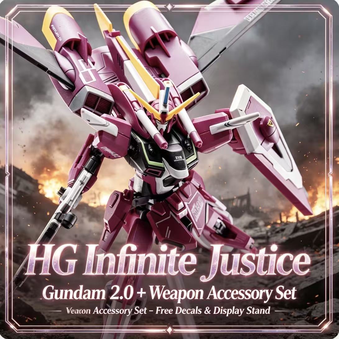 231 HG 1/144 Infinite Justice  - Model Kit Non Gundam recensione e prezzo