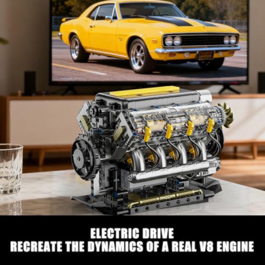 V8 Engine Model Kit that Runs, - Model Kit V8 recensione e prezzo