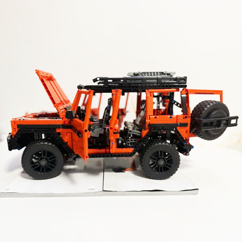 Retro Heavy Duty Offroader Con - Model Kit History recensione e prezzo