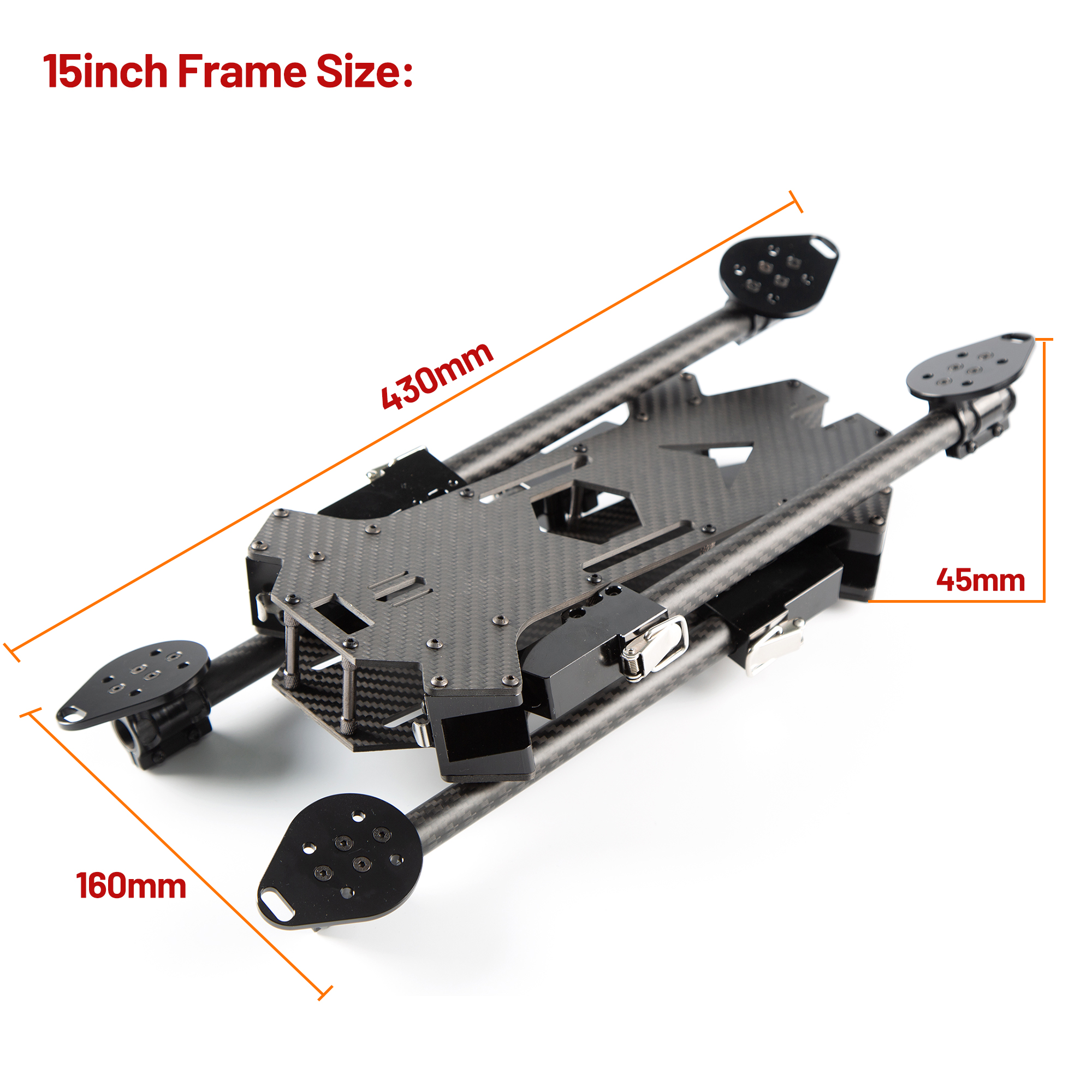 15inch /17inch FPV Carbon Fibe - Model Kit Aircraft recensione e prezzo