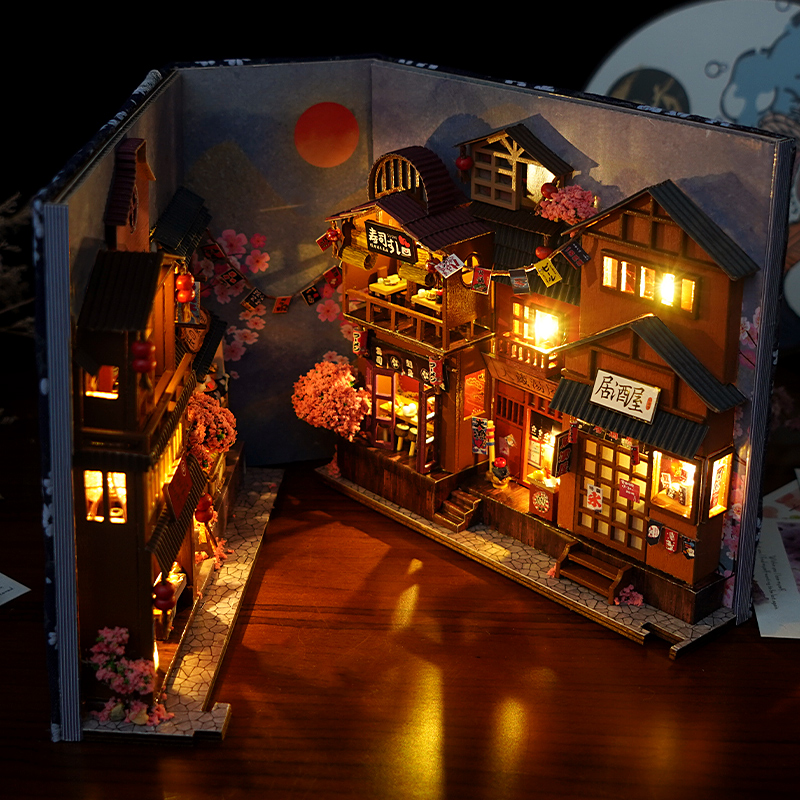1pc,DIY Book Nook Kit,Assembly - Model Kit History recensione e prezzo