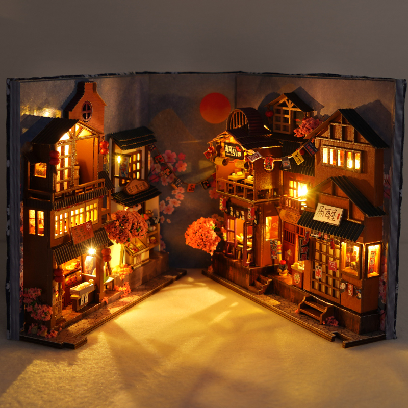 1pc,DIY Book Nook Kit,Assembly - Model Kit History recensione e prezzo