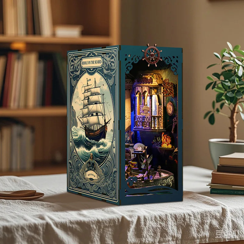 OUZEY Seabed Wooden Riddle Boo - Model Kit Glue recensione e prezzo
