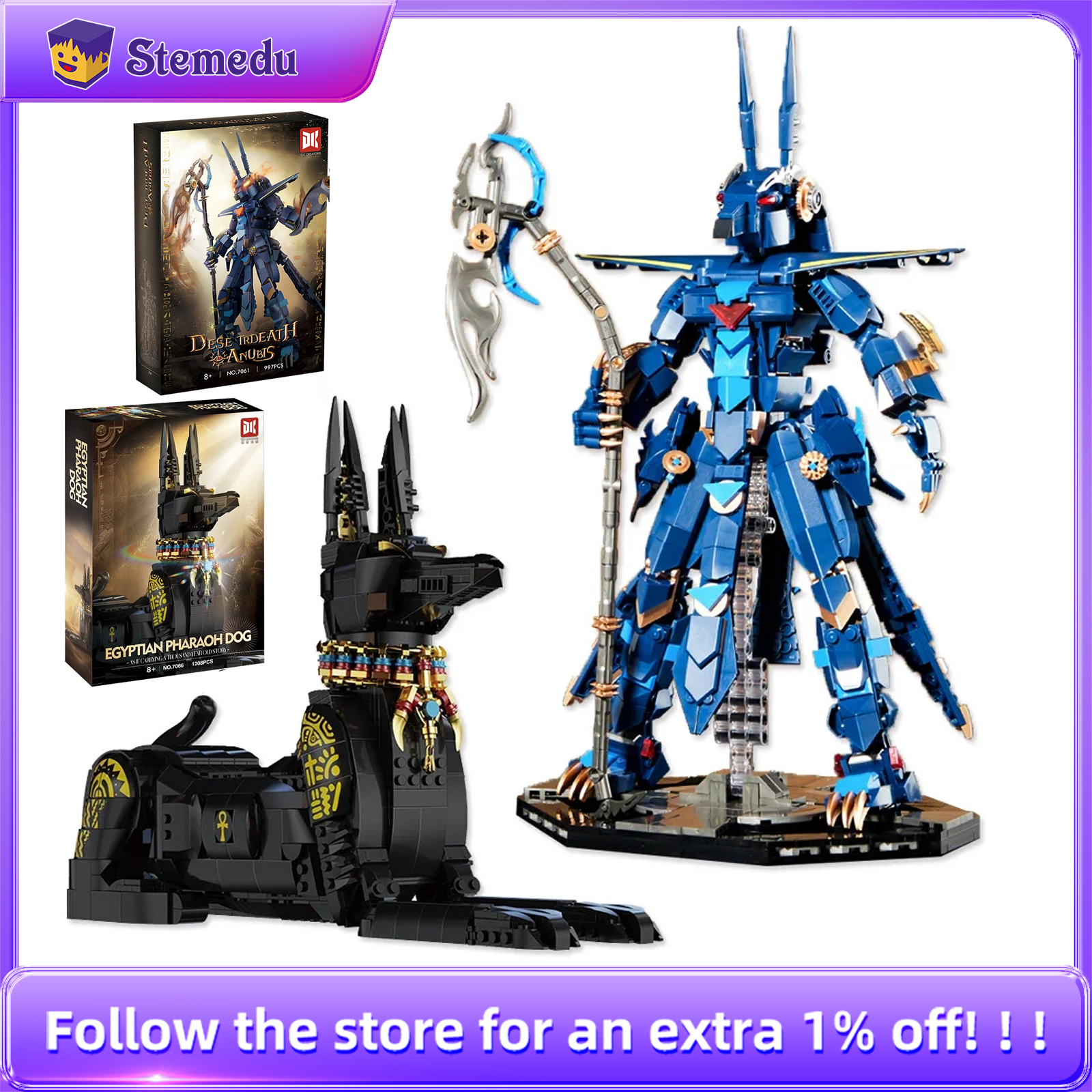 Egyptian Anubis Building Kit - - Model Kit Anubis recensione e prezzo