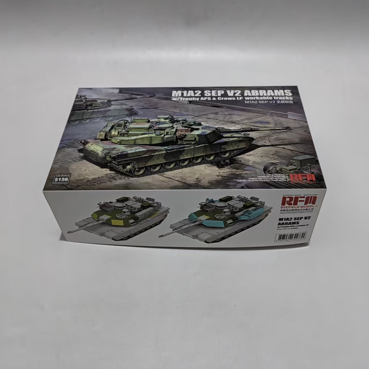 Tank Model Kit RYE FIELD 5156  - Model Kit History recensione e prezzo
