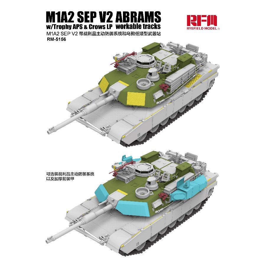Tank Model Kit RYE FIELD 5156  - Model Kit History recensione e prezzo