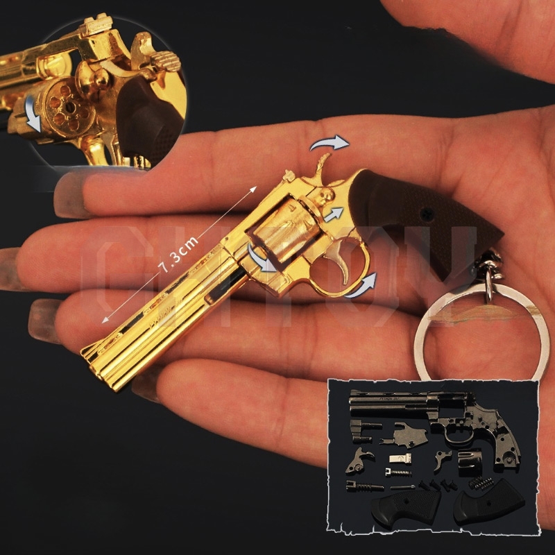 7.3cm/2.87in Mini Alloy Small  - Model Kit Revolver recensione e prezzo