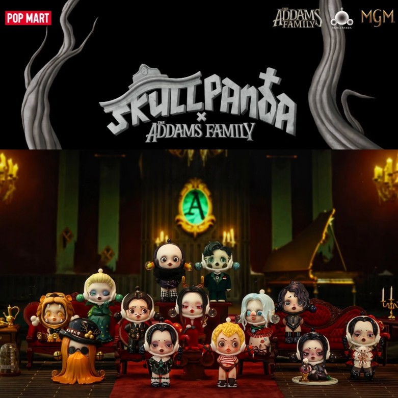 POP MART SKULLPANDA Addams Fam - Model Kit Anime Girl recensione e prezzo