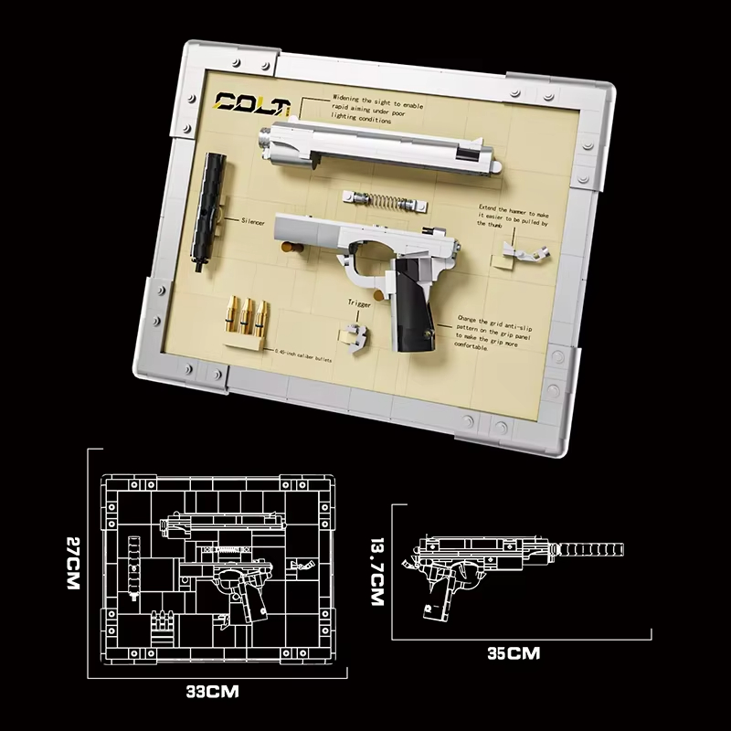 Mechanical Revolver Model Buil - Model Kit Revolver recensione e prezzo