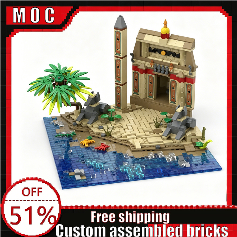 940PCS Lost Shrine of Anubis A - Model Kit Anubis recensione e prezzo