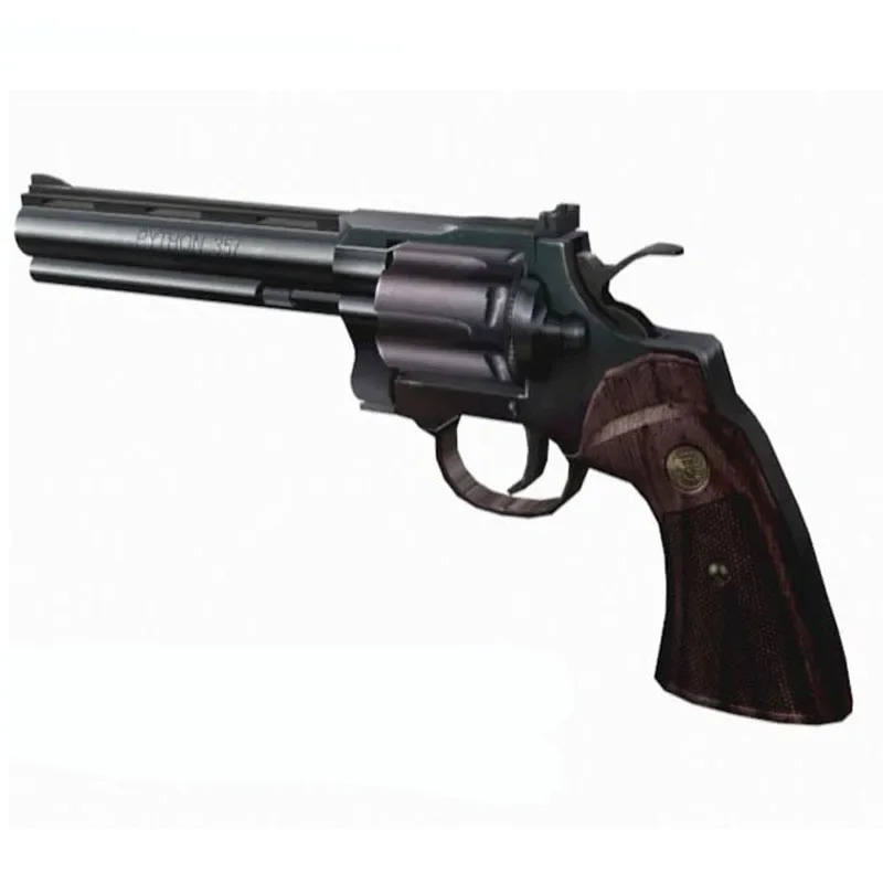 1:1 Revolver Python Gun 3D Pap - Model Kit Revolver recensione e prezzo