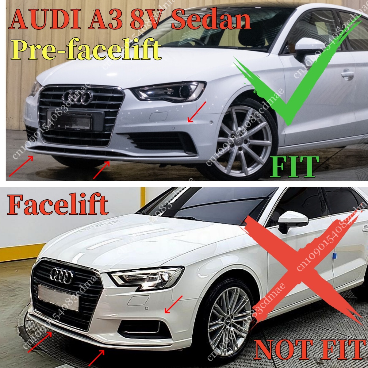Front Bumper Splitter Lip For  - Model Kit Brands recensione e prezzo