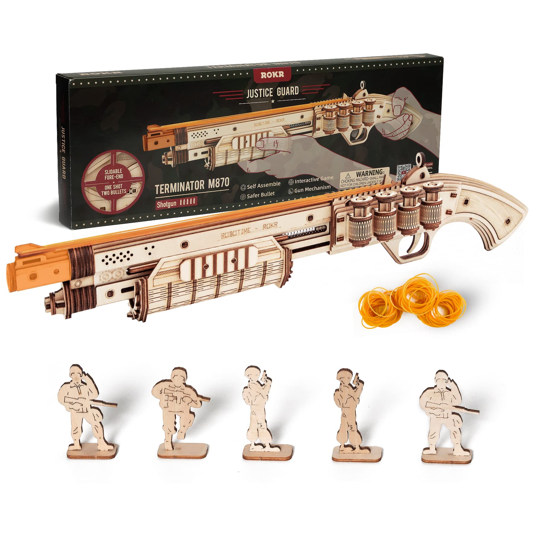 Robotime Rokr DIY Revolver,Sca - Model Kit Revolver recensione e prezzo