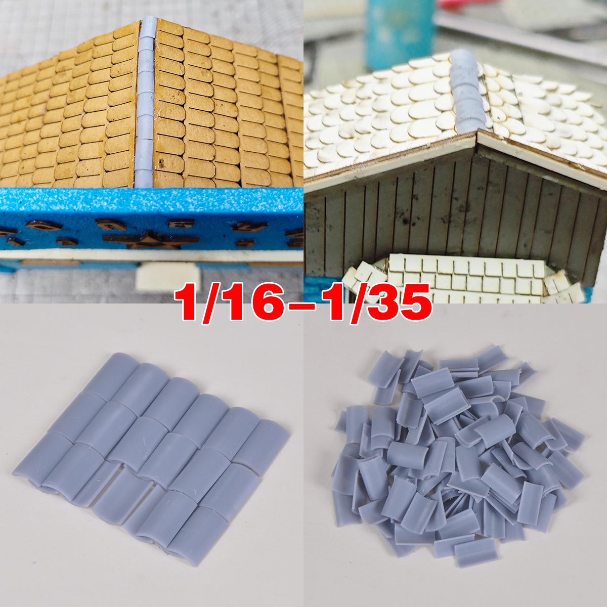 Assembly house tile roof Build - Model Kit History recensione e prezzo