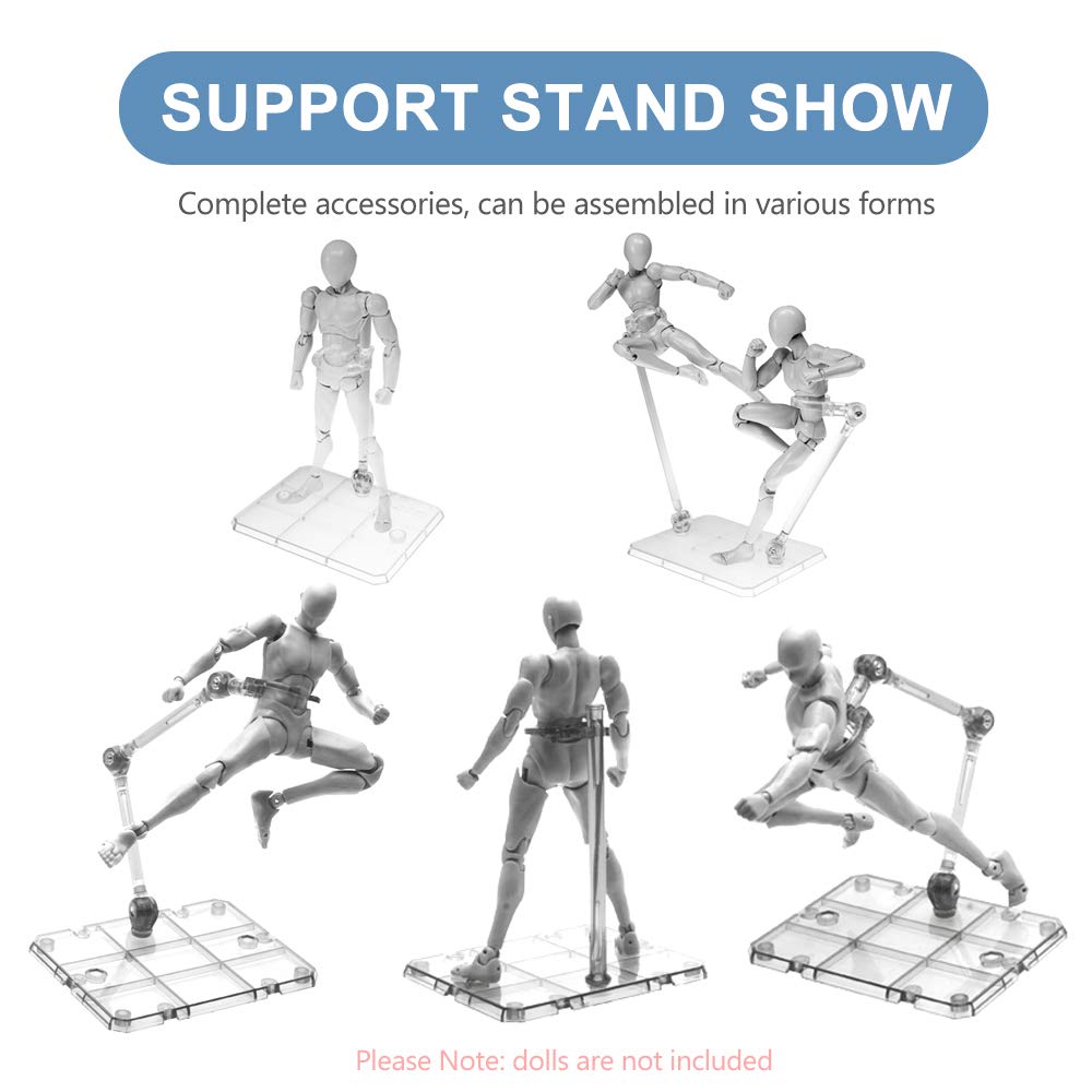 Clear Action Figure Stand,Asse - Model Kit Eva recensione e prezzo