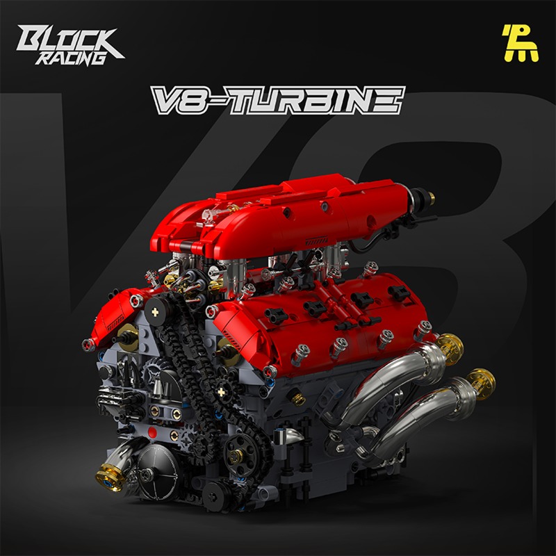 T5011 V8 Turbo Engine Model El - Model Kit V8 recensione e prezzo