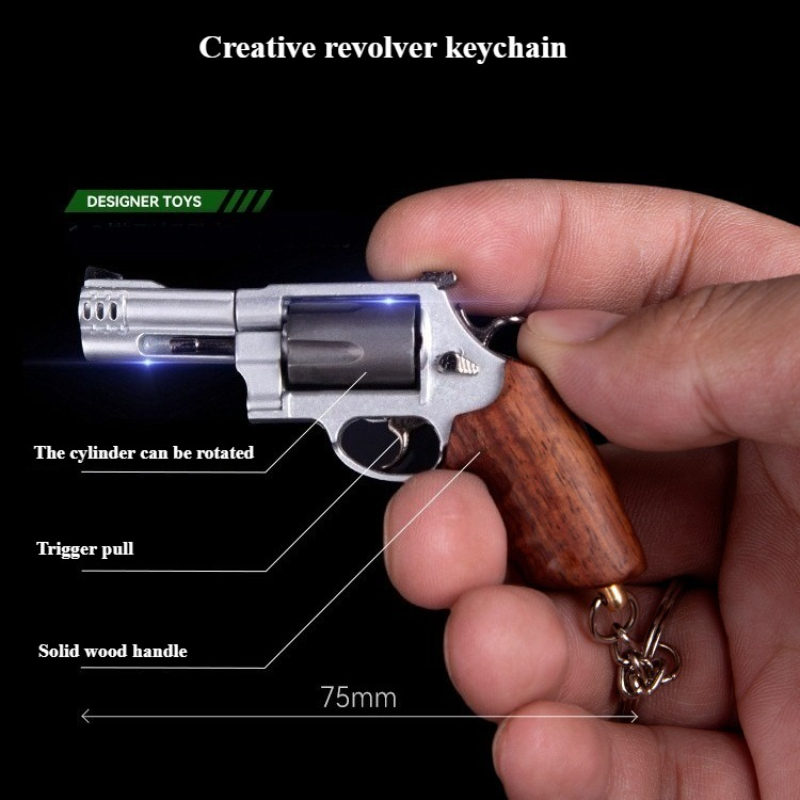 Mini Gun Model Solid Wood Hand - Model Kit Revolver recensione e prezzo