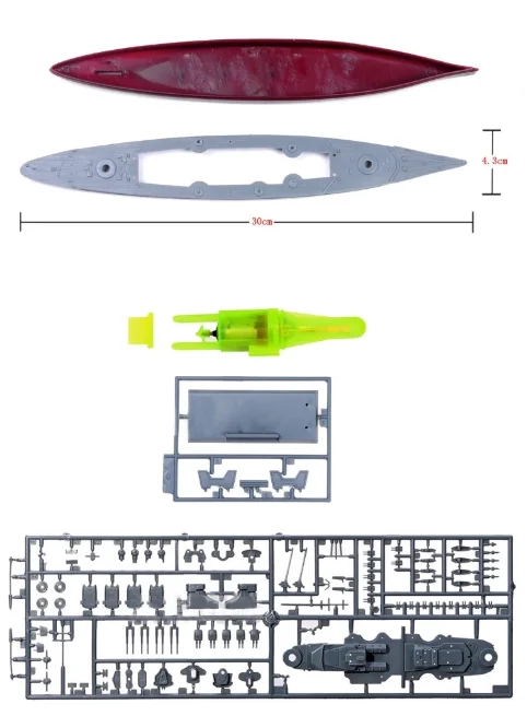 30CM Trumpeter Assemble Model  - Model Kit Yamato recensione e prezzo