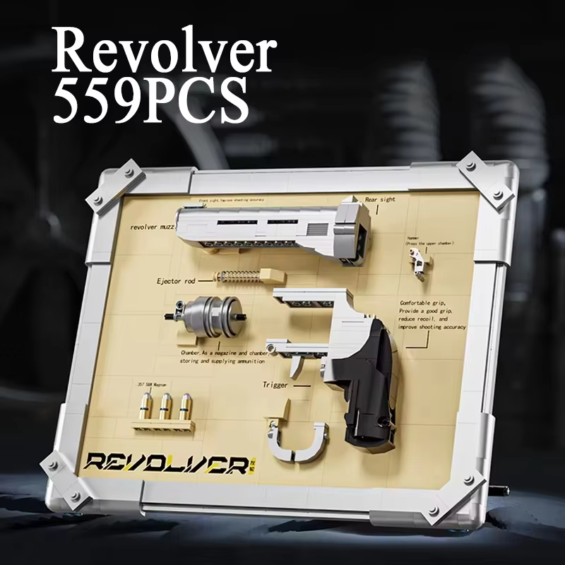 Mechanical Revolver JQ1103 Mod - Model Kit Revolver recensione e prezzo