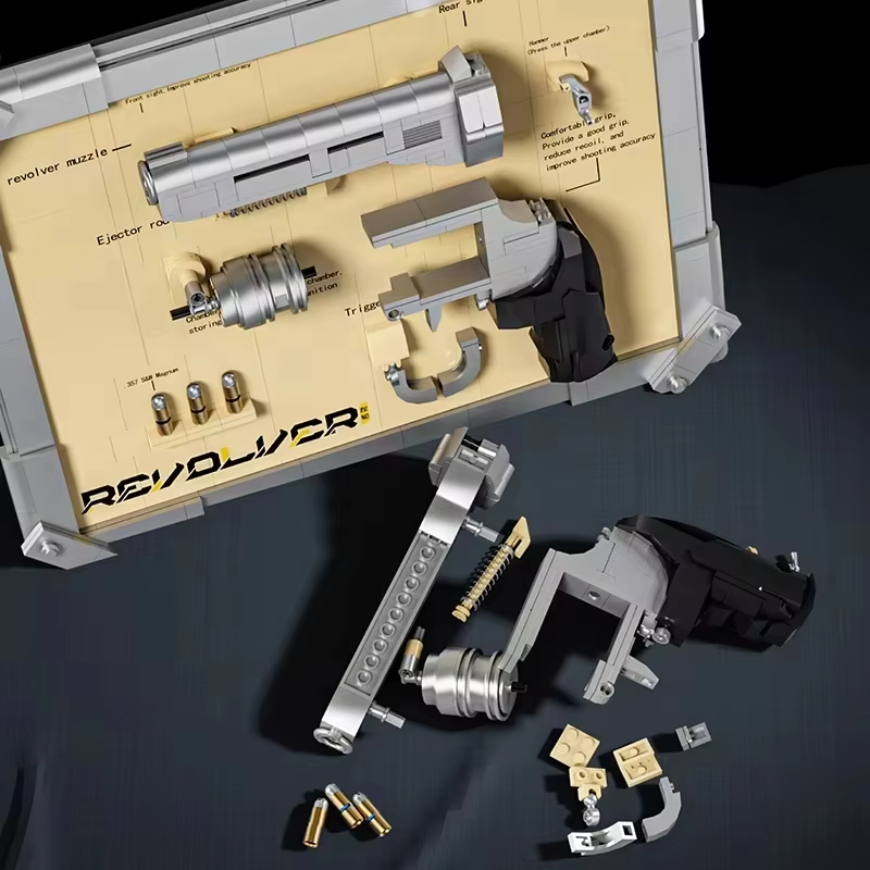 Mechanical Revolver JQ1103 Mod - Model Kit Revolver recensione e prezzo