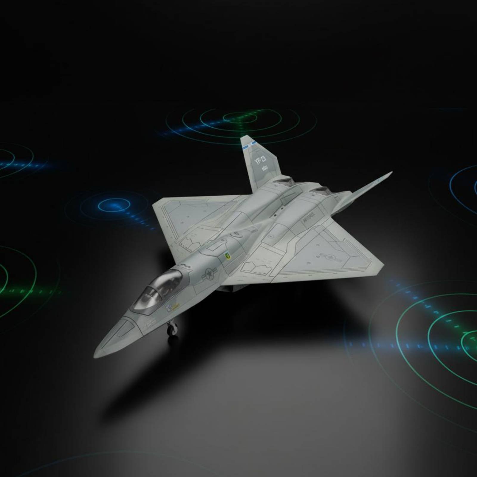 YF-23 Model Plane Glueno-Glue  - Model Kit Glue recensione e prezzo