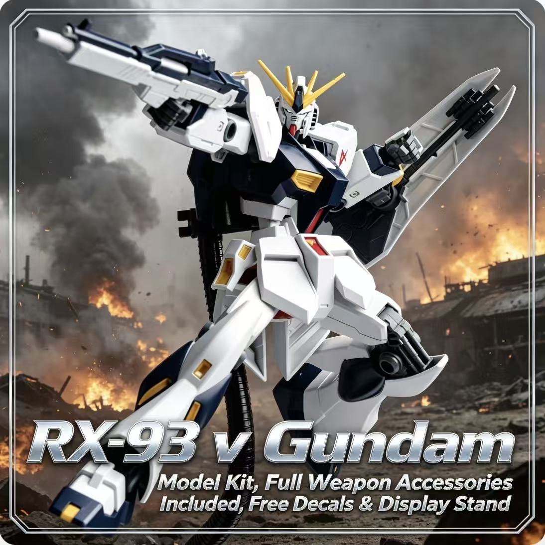 93HG 1/144 ENTRY GRADE RX-93 V - Model Kit Non Gundam recensione e prezzo