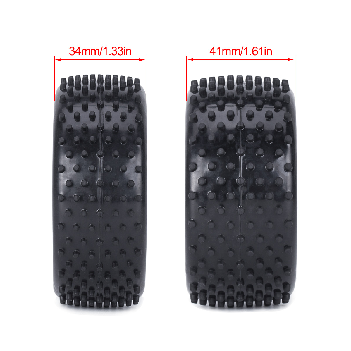 Rc Rally Tires for 1/10 Wltoys - Model Kit Glue recensione e prezzo