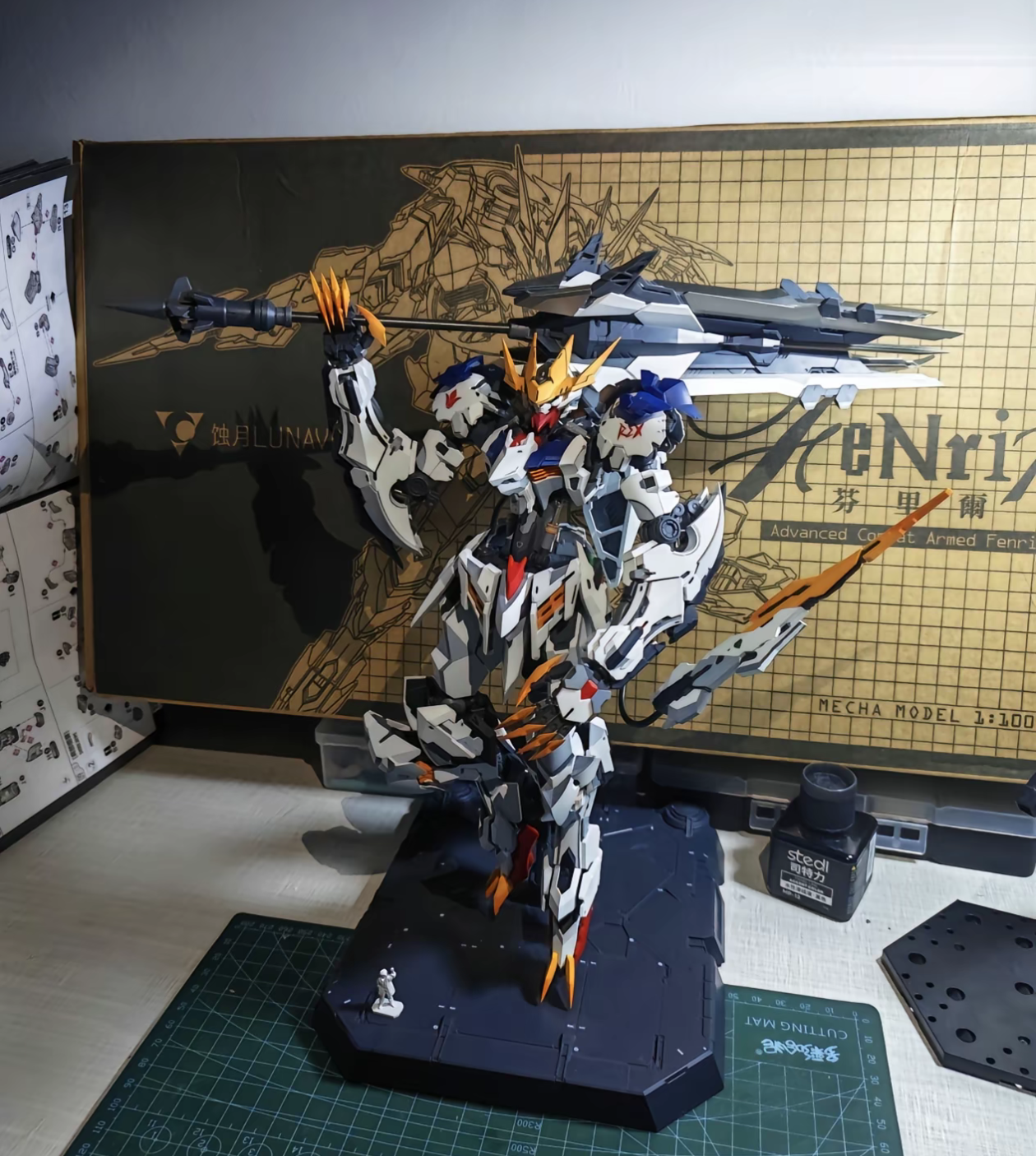 IN STOCK 1/100 LUNAVOR MG  XY- - Model Kit Barbatos recensione e prezzo