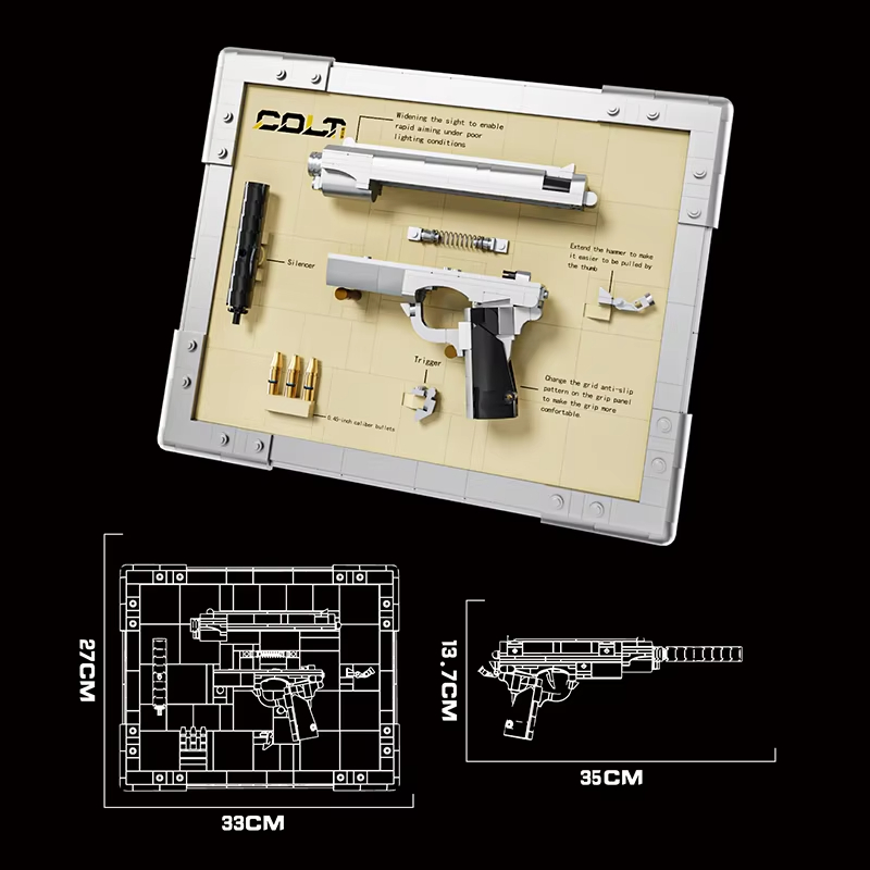 Mechanical Revolver Model Buil - Model Kit Revolver recensione e prezzo