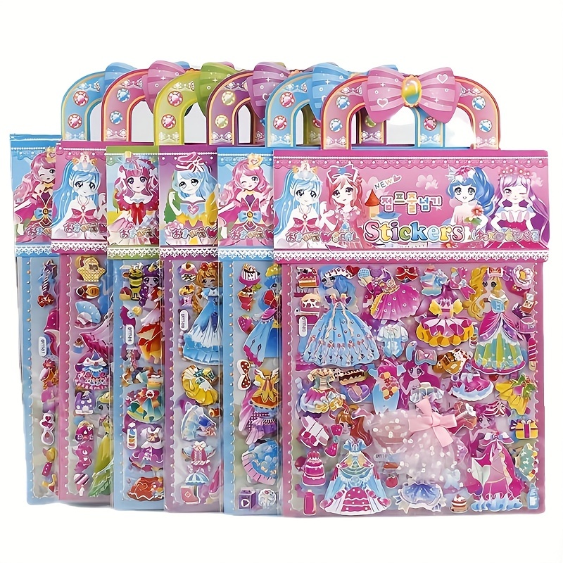 Princess Dress Up Puffy Sticke - Model Kit Eva recensione e prezzo
